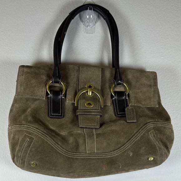Y2k coach soho flap - vintage coach soho one shoulder bug y2k